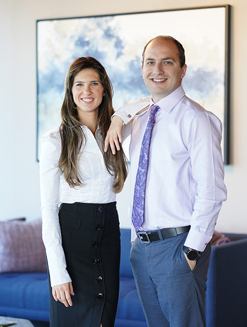 tamara oweis ramzi daibis board certified orthodontist hinsdale orthodontist in clarendon hills band and wire portrait 2